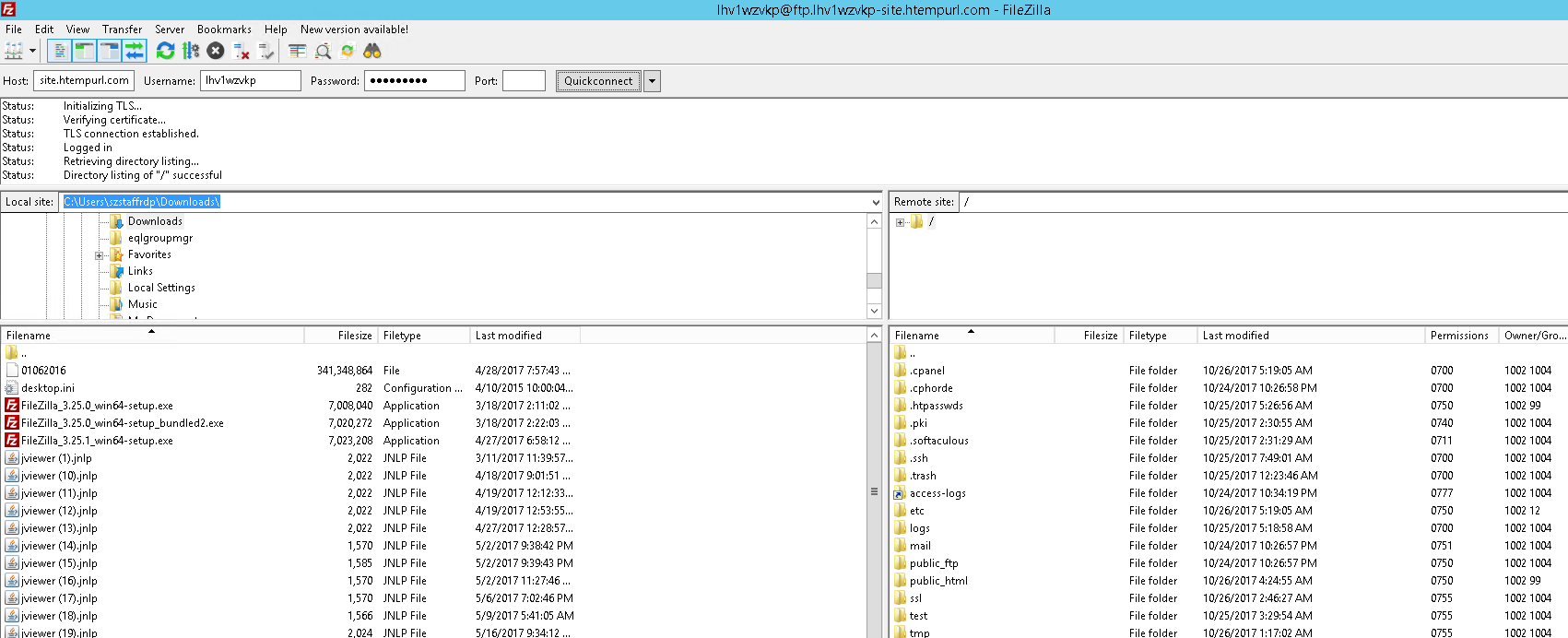 how to connect sftp filezilla