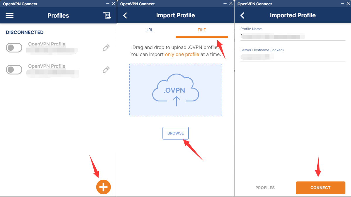 OpenVPN 3 4 5