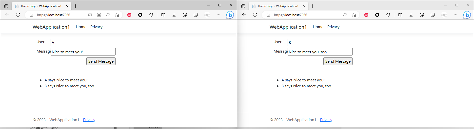 SignalR 2
